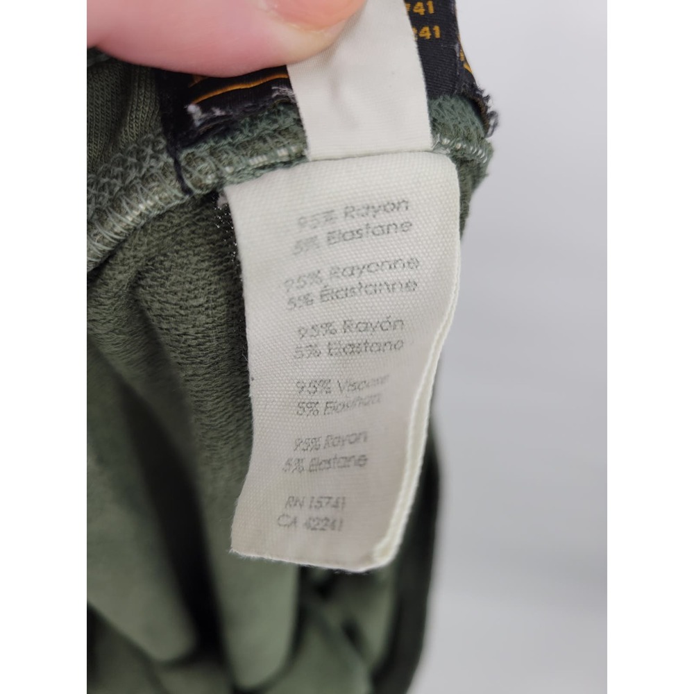 PJ Salvage Large Mountain Bound Tie-Dye Lounge Pajama Pants Olive Green - Picture 7 of 8